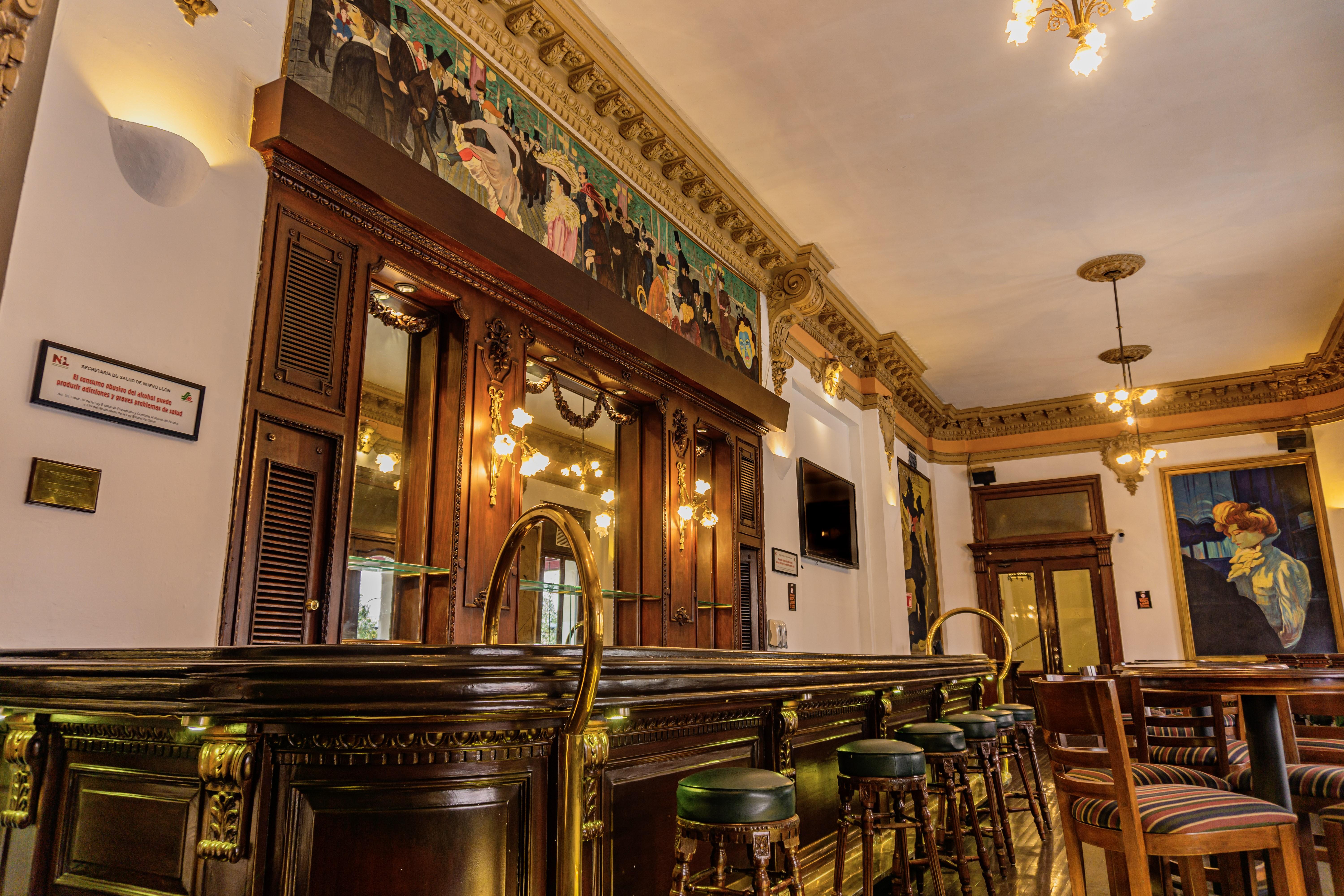 Gamma Monterrey Gran Hotel Ancira Экстерьер фото The bar at the 21 Club