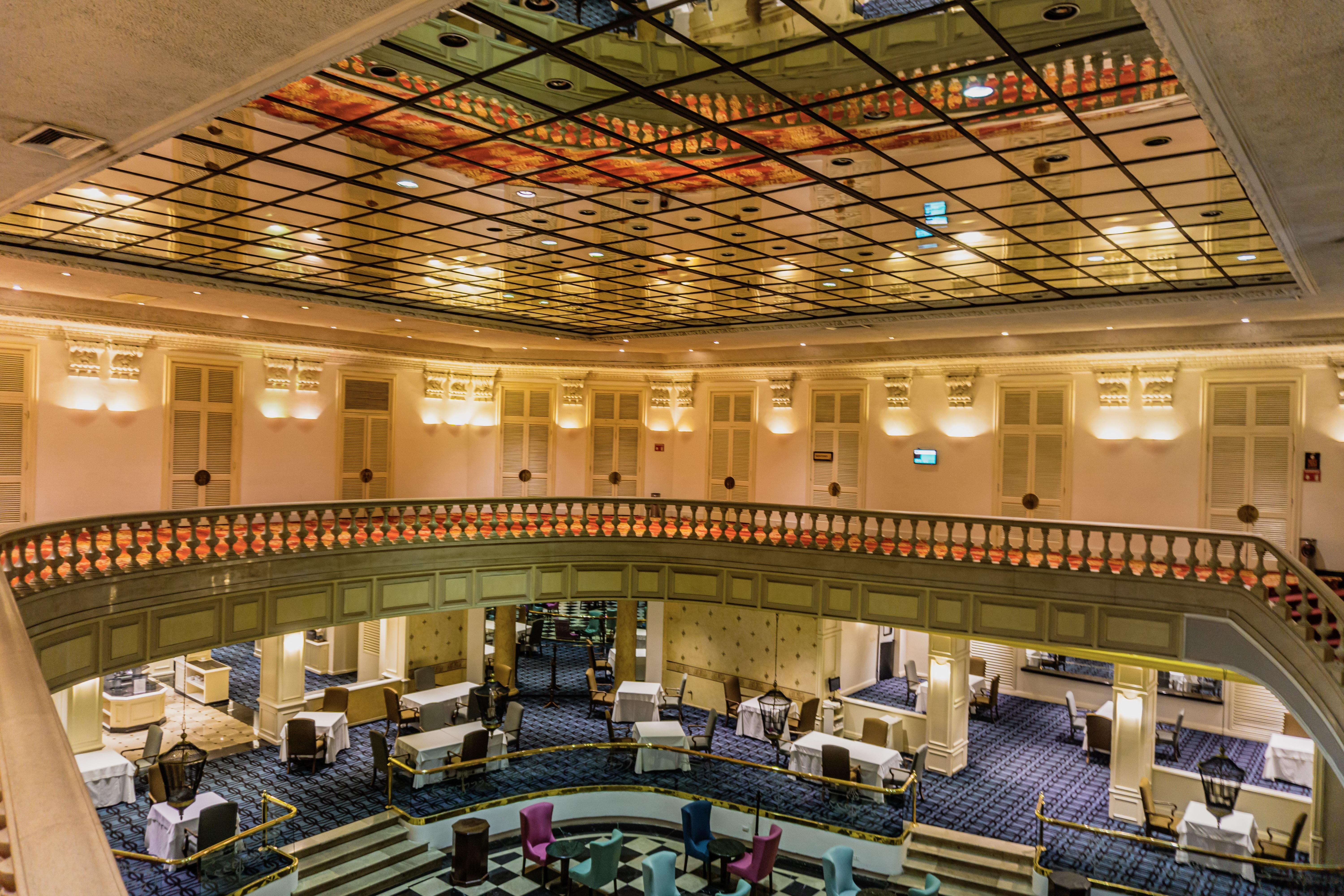 Gamma Monterrey Gran Hotel Ancira Экстерьер фото The interior of the hotel