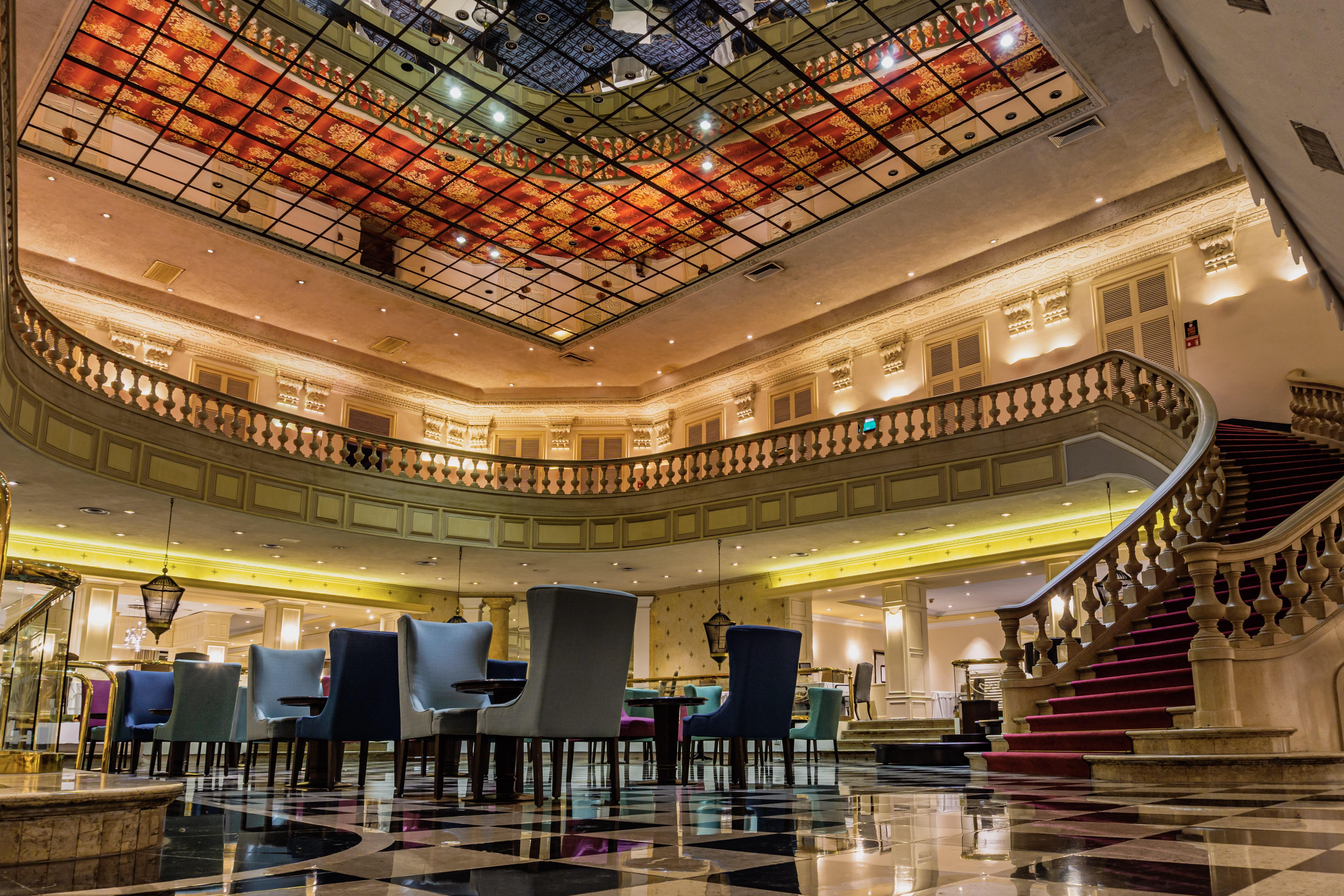 Gamma Monterrey Gran Hotel Ancira Экстерьер фото The lobby of the hotel