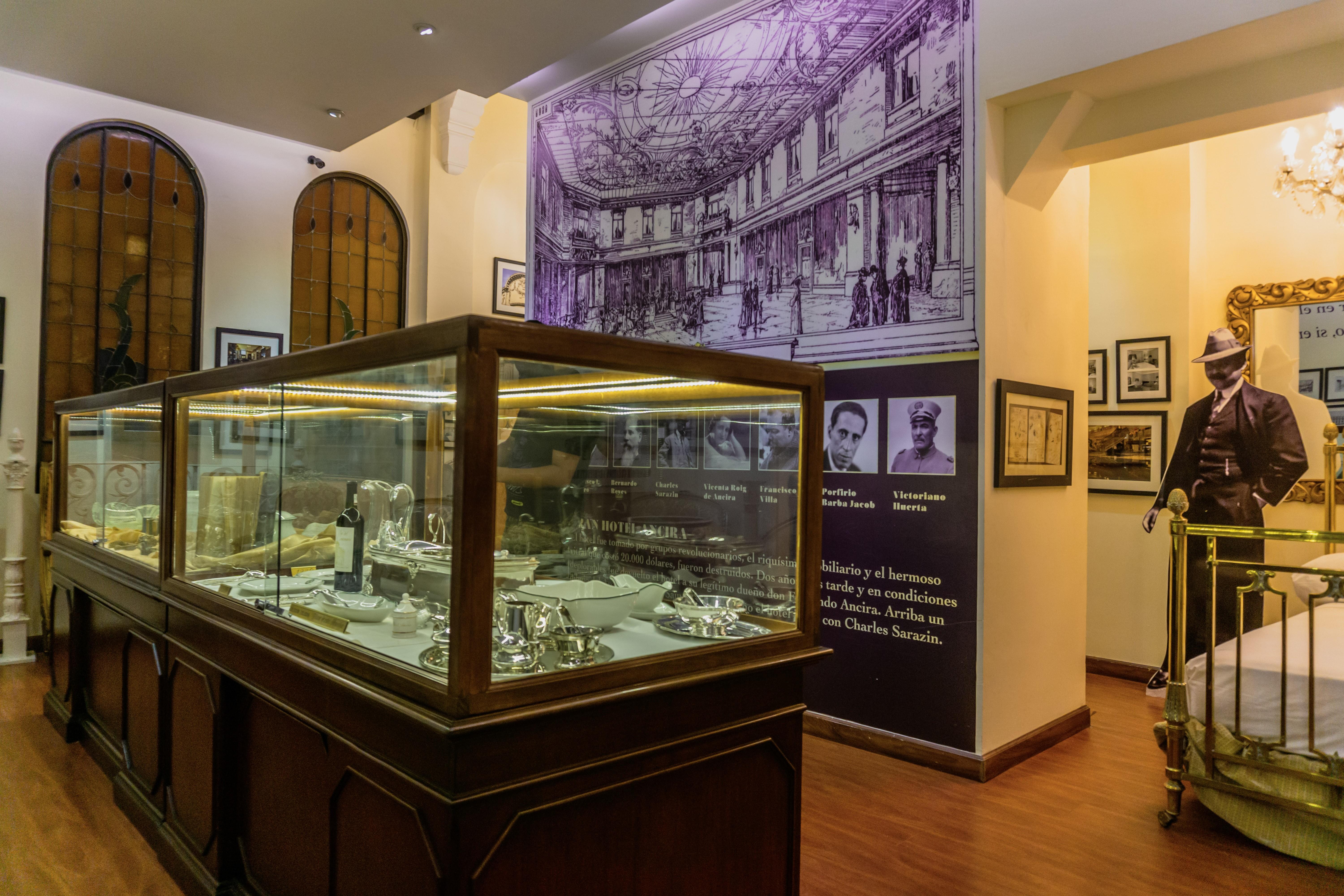 Gamma Monterrey Gran Hotel Ancira Экстерьер фото The interior of the museum