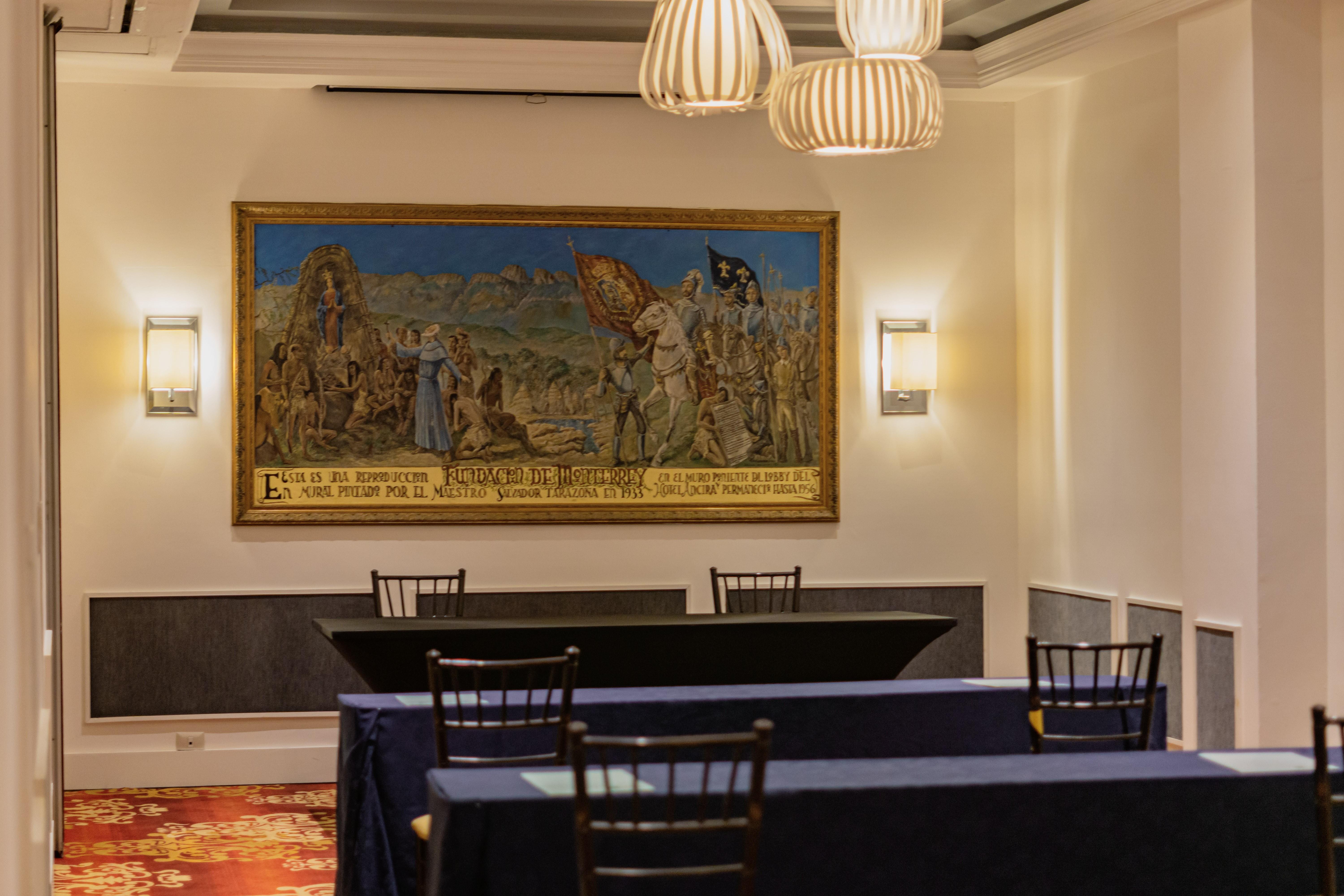 Gamma Monterrey Gran Hotel Ancira Экстерьер фото The painting in the United States Senate